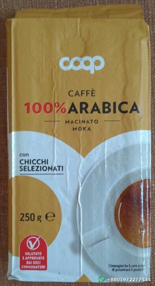Coop Caffe 100% Arabica Macinato Moka 250g