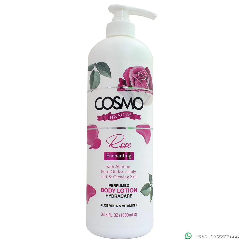 Cosmo Beaute Rose Enchanting Body Lotion 1000ml