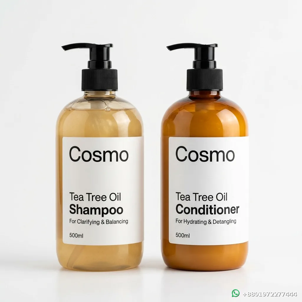 Cosmo Tea Tree Oil Conditioner and Shampoo Combo 500ml+500ml