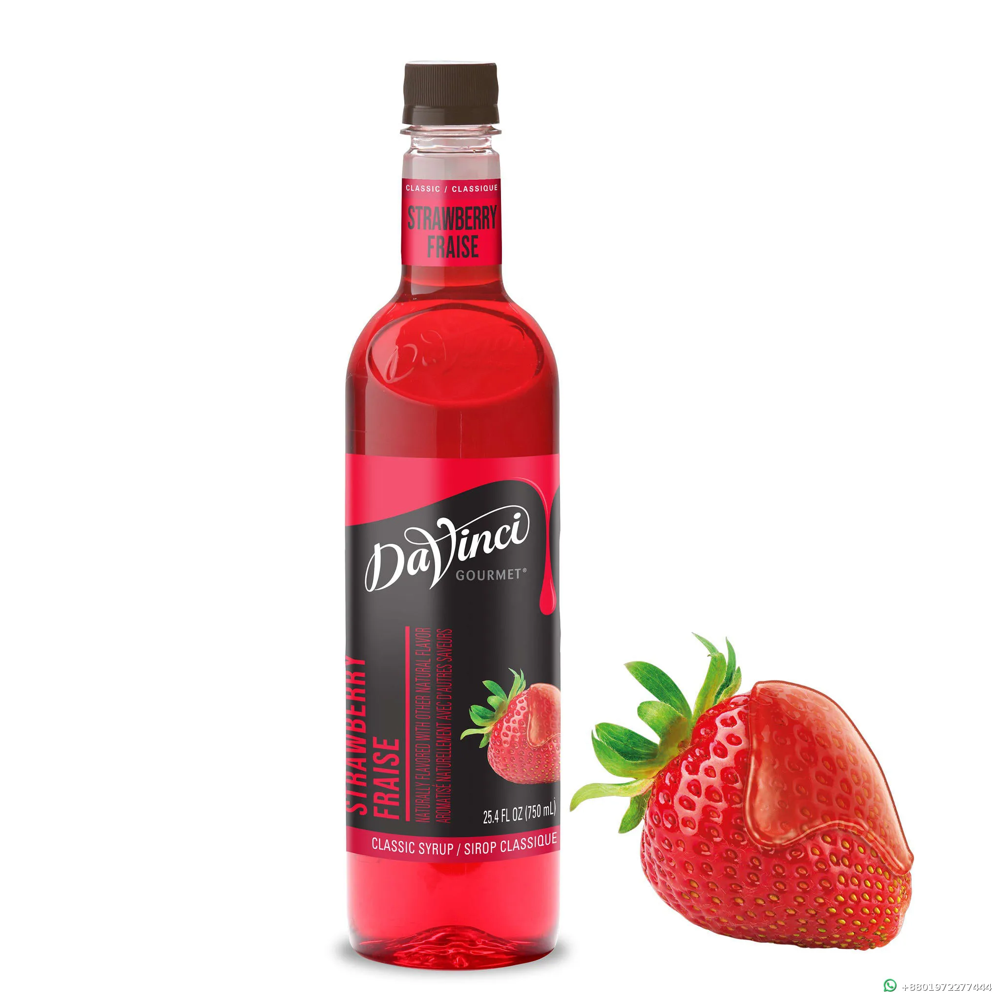 DaVinci Gourmet Strawberry Flavored Syrup