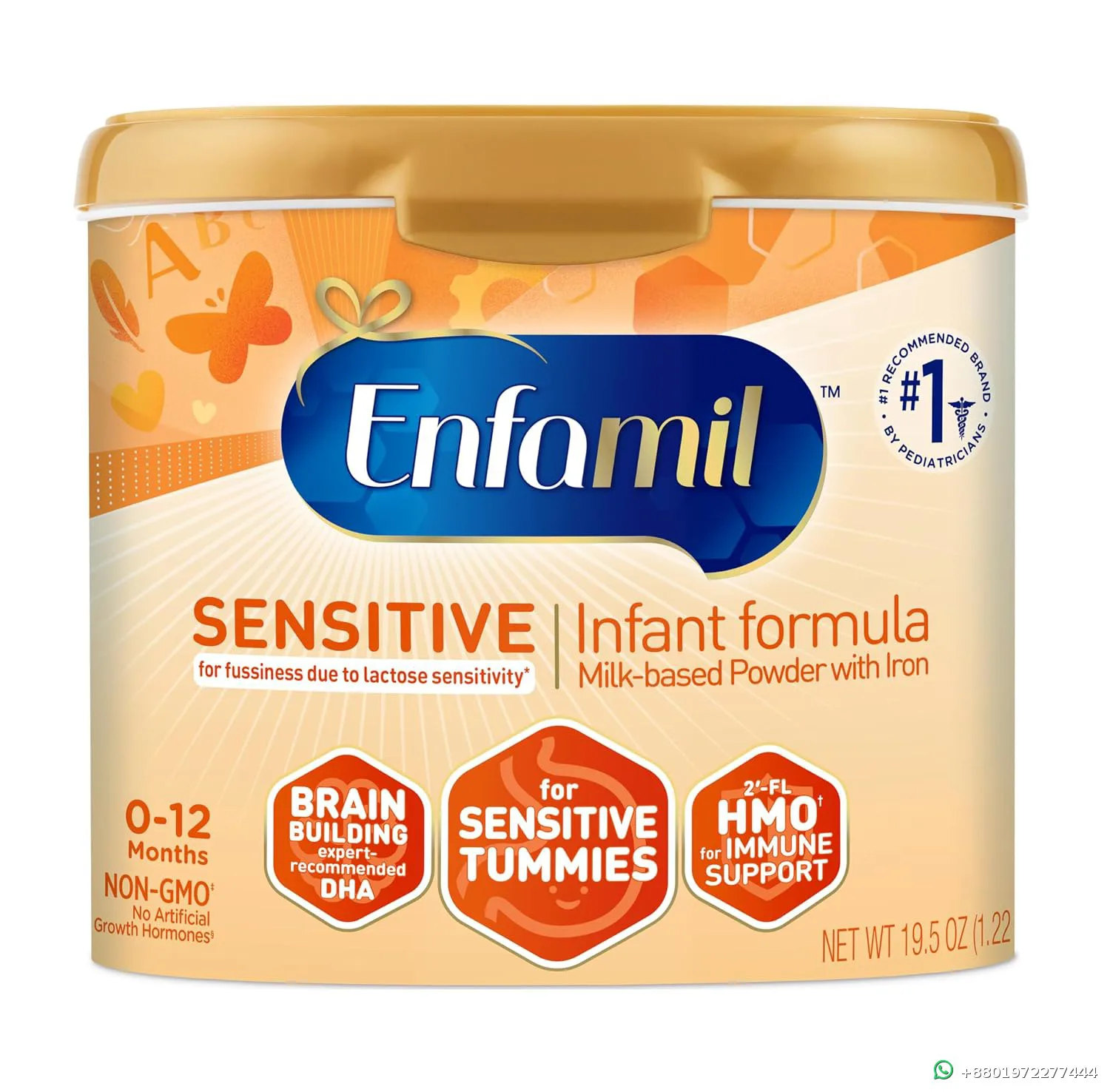 Enfamil Sensitive Infant Formula Milk Based Powder