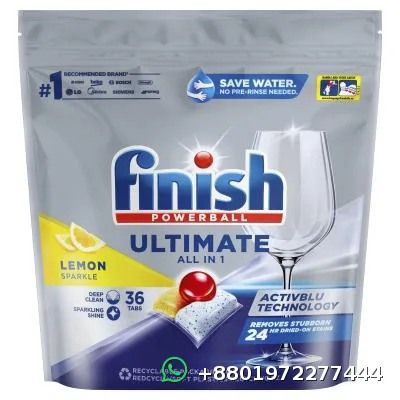 Finish Powerball Ultimate All in 1 Lemon 36 Caps
