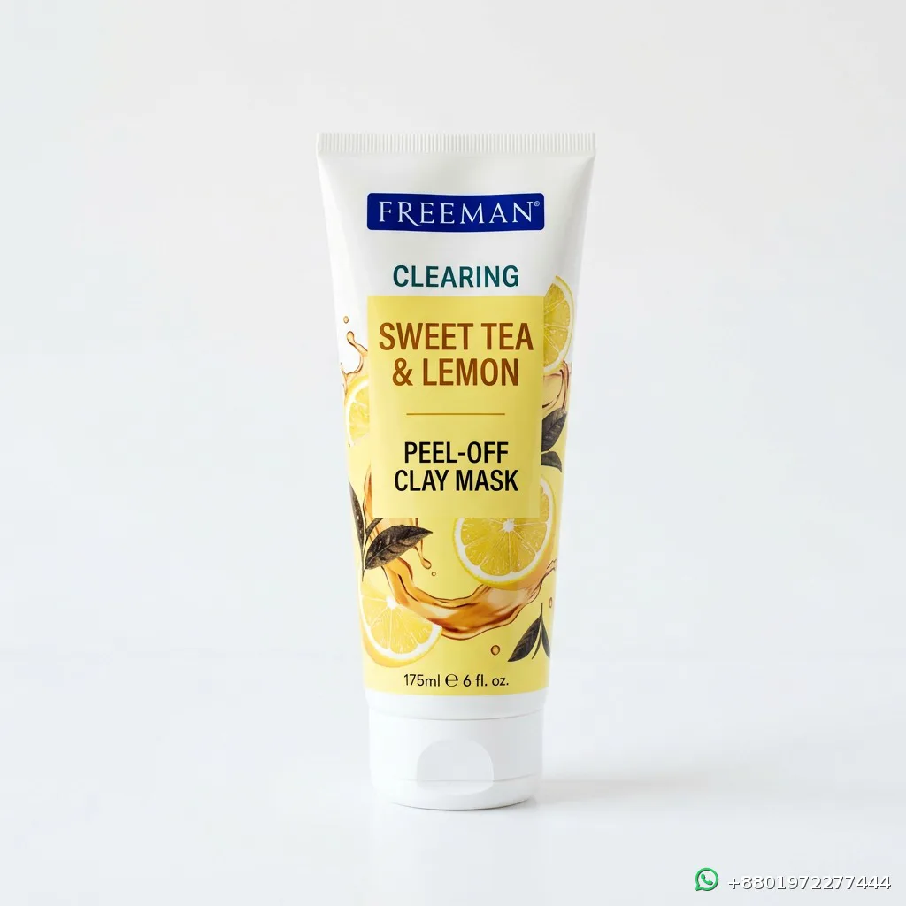 Freeman Clearing Sweet Tea & Lemon Peel-Off Clay Mask