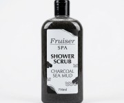 Fruiser Spa Shower Scrub Charcoal Sea Mud