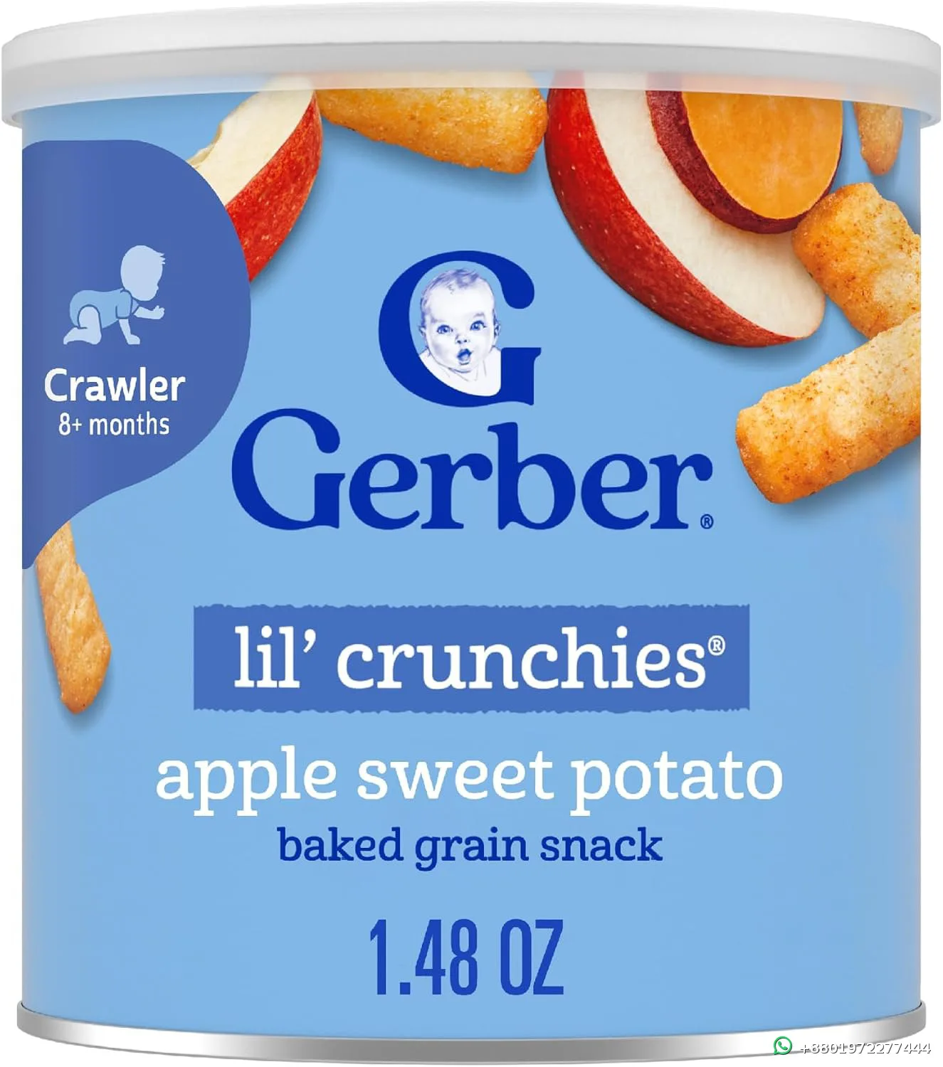 Gerber Lil' Crunchies Apple Sweet Potato