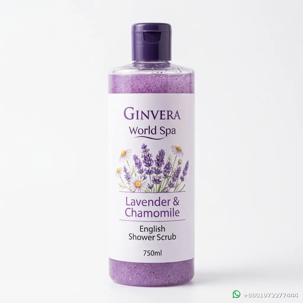 Ginvera World Spa Lavender & Chamomile English Shower Scrub