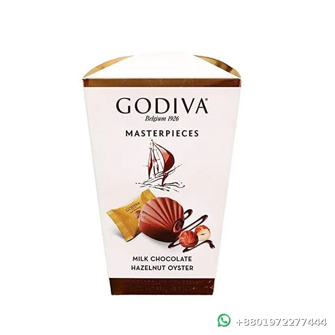 Godiva Milk Chocolate Hazelnut Oyster 117g