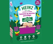 Heinz Creamy N Lumpy Banana Berries Porridge 200g