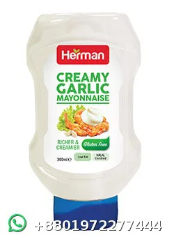 Herman Creamy Garlic Mayonnaise 300ml