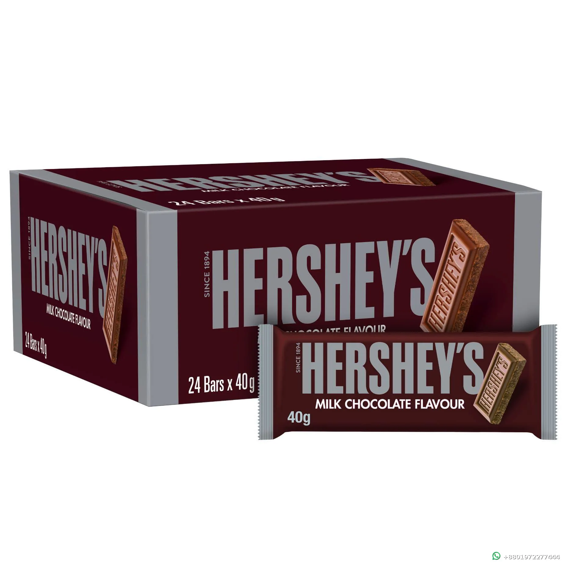 Hershey's Milk Chocolate Full Box 24 Pieces