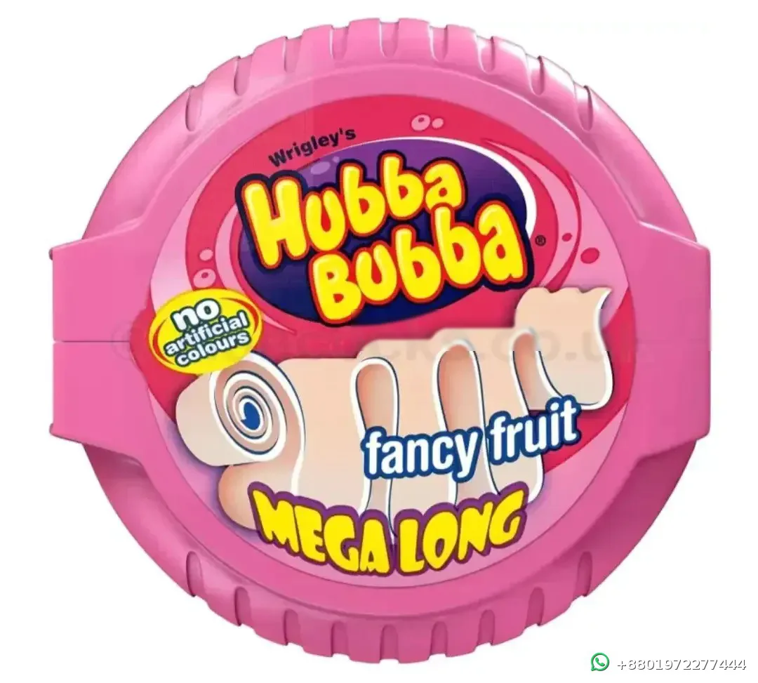 Hubba Bubba Fancy Fruit Mega Long Bubble Tape