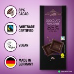 J.D.Gross 85% Cacao Fondente Chocolate 125g