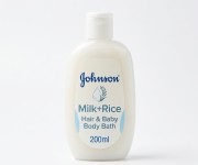 Johnson Milk+Rice Hair & Baby Body Bath