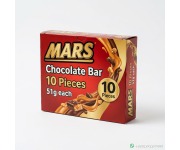 Mars Chocolate Bar 10 Pieces 51g each