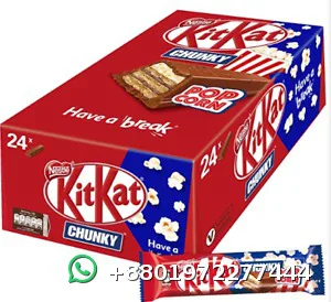 Nestle Kitkat Chunky Pop Corn 24pcs Box