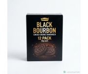 Parle Black Bourbon Choco Creme Sandwich 12 Pack 30g each