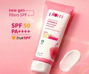 Plum Squalane & Vitamin E Dewy-Bright Sunscreen SPF 50 PA+++ 50g