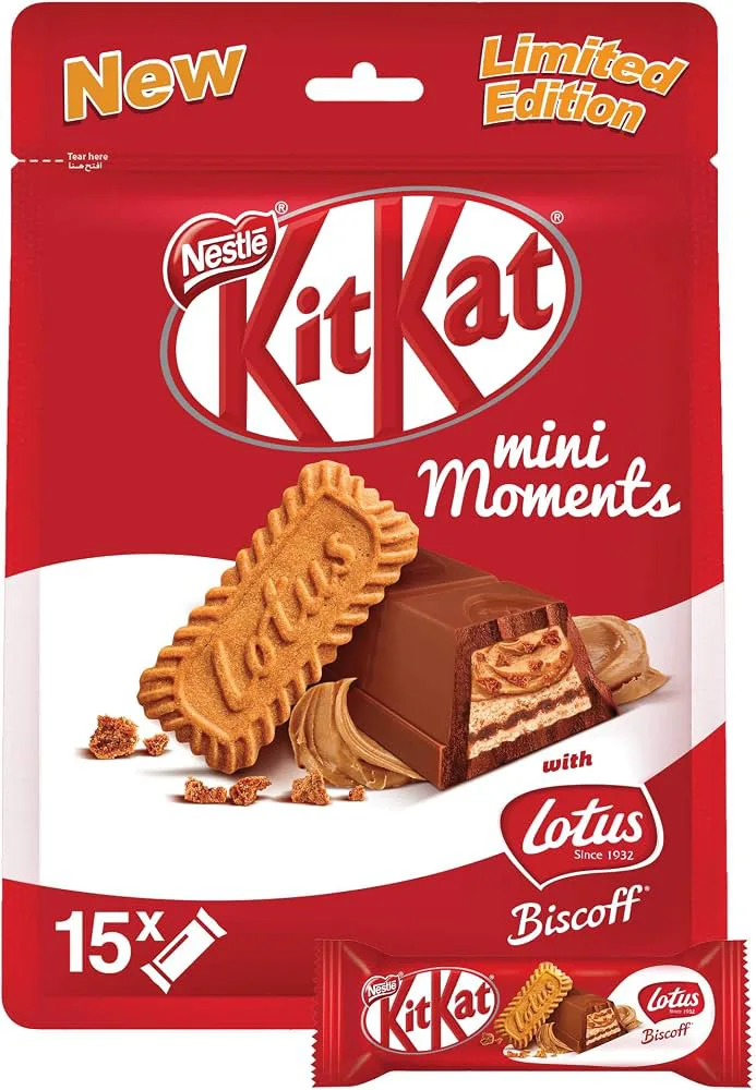 KitKat Mini Moment Lotus Biscoff 122.5g