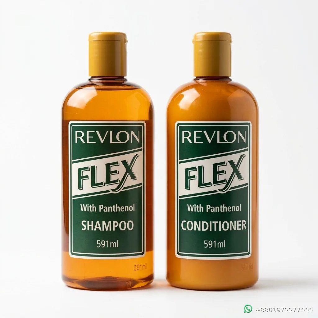Revlon Flex With Panthenol Shampoo and Conditioner Set 591ml+591ml