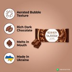 Roshen Aerated Dark Chocolate 80g