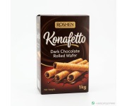 Roshen Konafetto Dark Chocolate Rolled Wafer 1kg