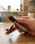 Roshen Konafetto Dark Chocolate Rolled Wafer 500g (55 Pieces)