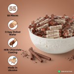Roshen Konafetto Milk Chocolate Rolled Wafer 500g (55 Pieces)