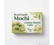 Royal Family Mochi Creamy Matcha Latte 8 Pieces 120g