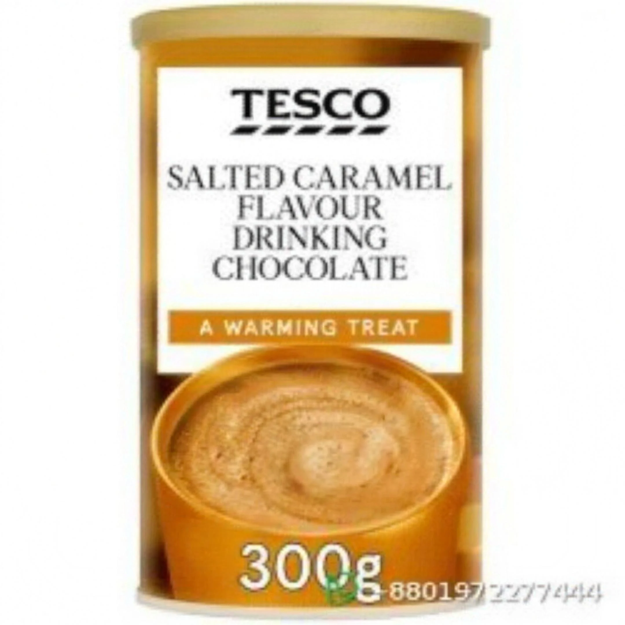 Tesco Salted Caramel Flavour Drinking Chocolate 300g