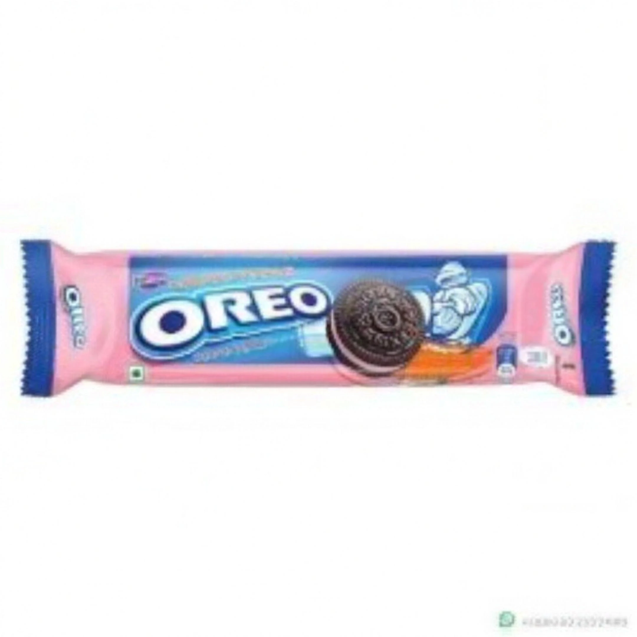 Oreo Strawberry Flavour Cream Biscuit 10 Pices Pack