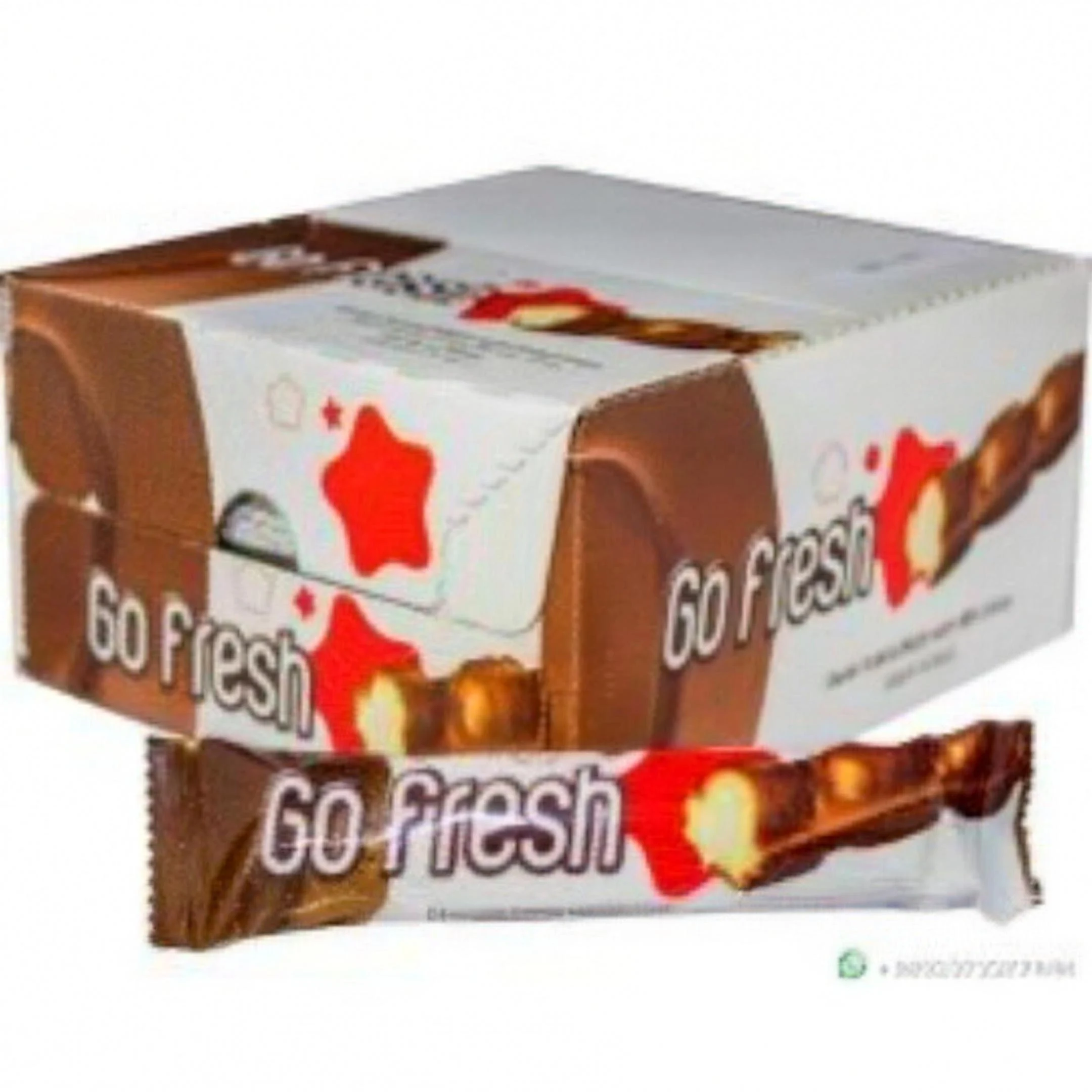 Go Fresh Cocoa Coated Wafer 24 Pcs Box