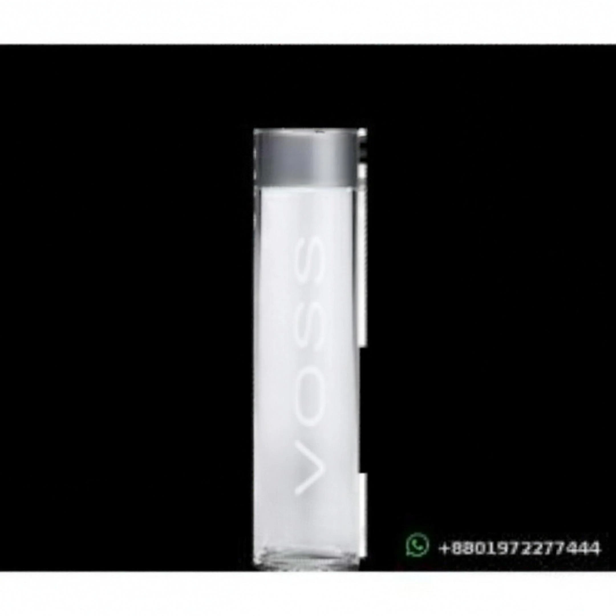 Voss Artesian Mineral Water In Glass Bottle 800mL X 12Pcs Box