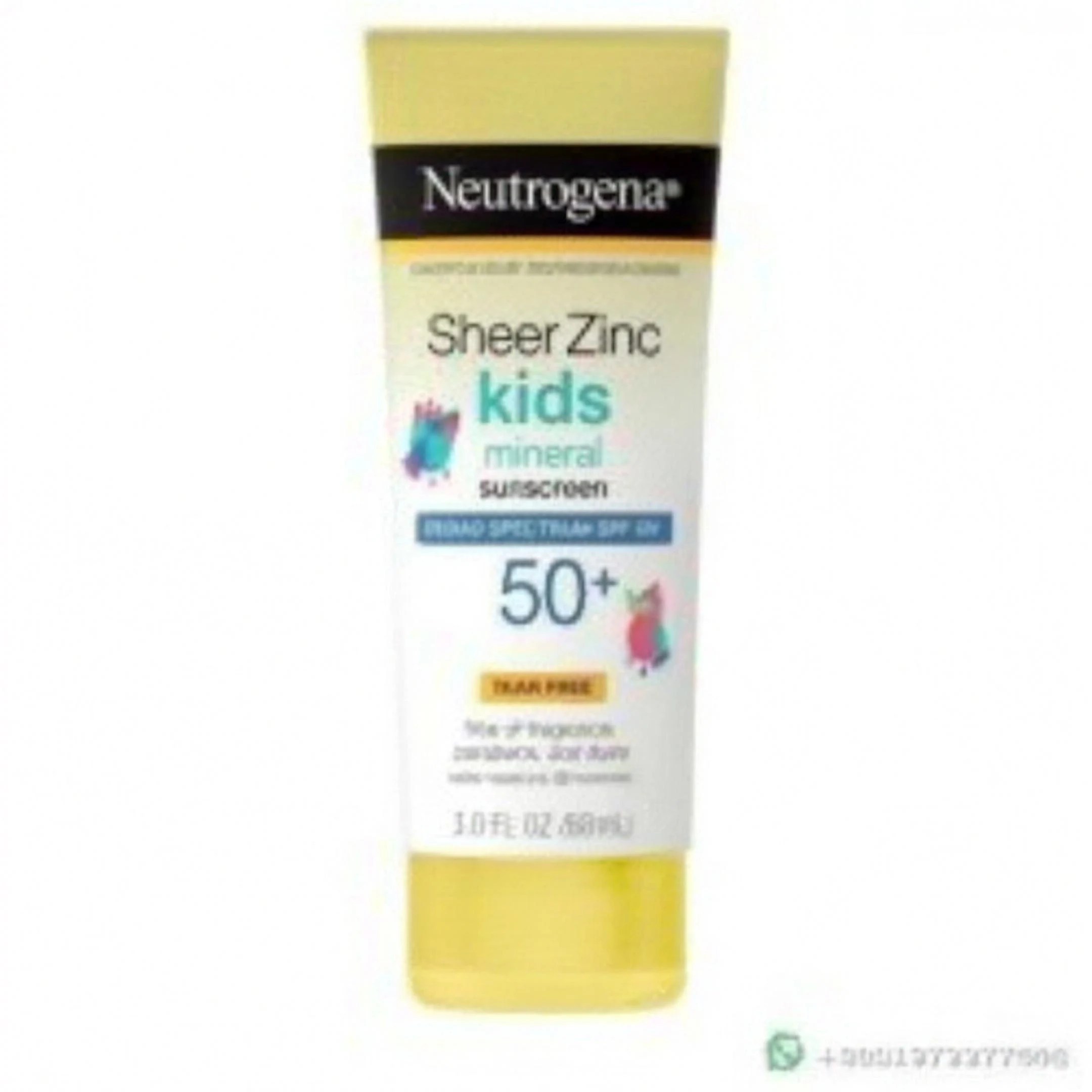 Neutrogena Sheer Zinc Kids Mineral Sunscreen SPF 50+