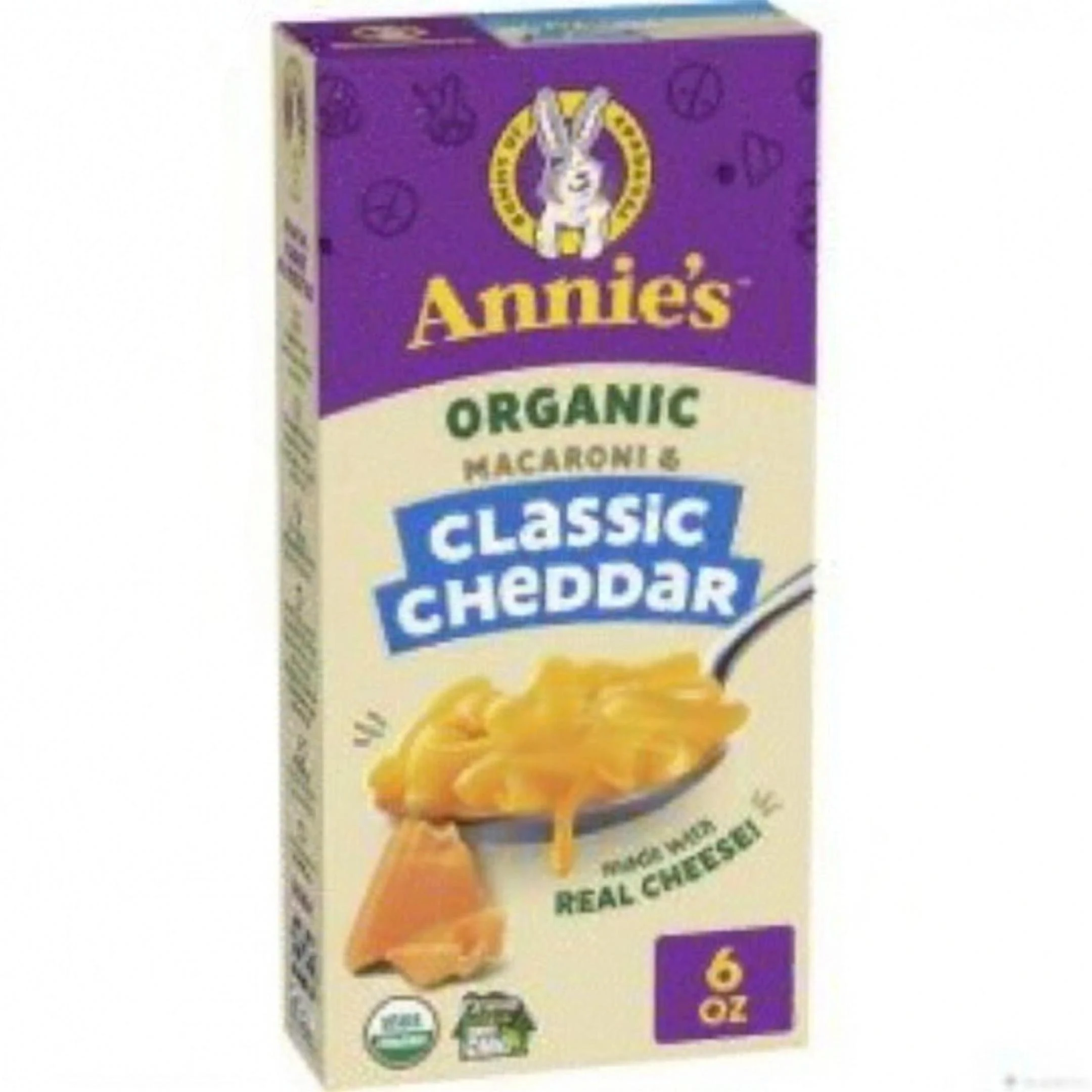 Annie's Organic Macaroni and Classic Cheddar Cheese Pasta