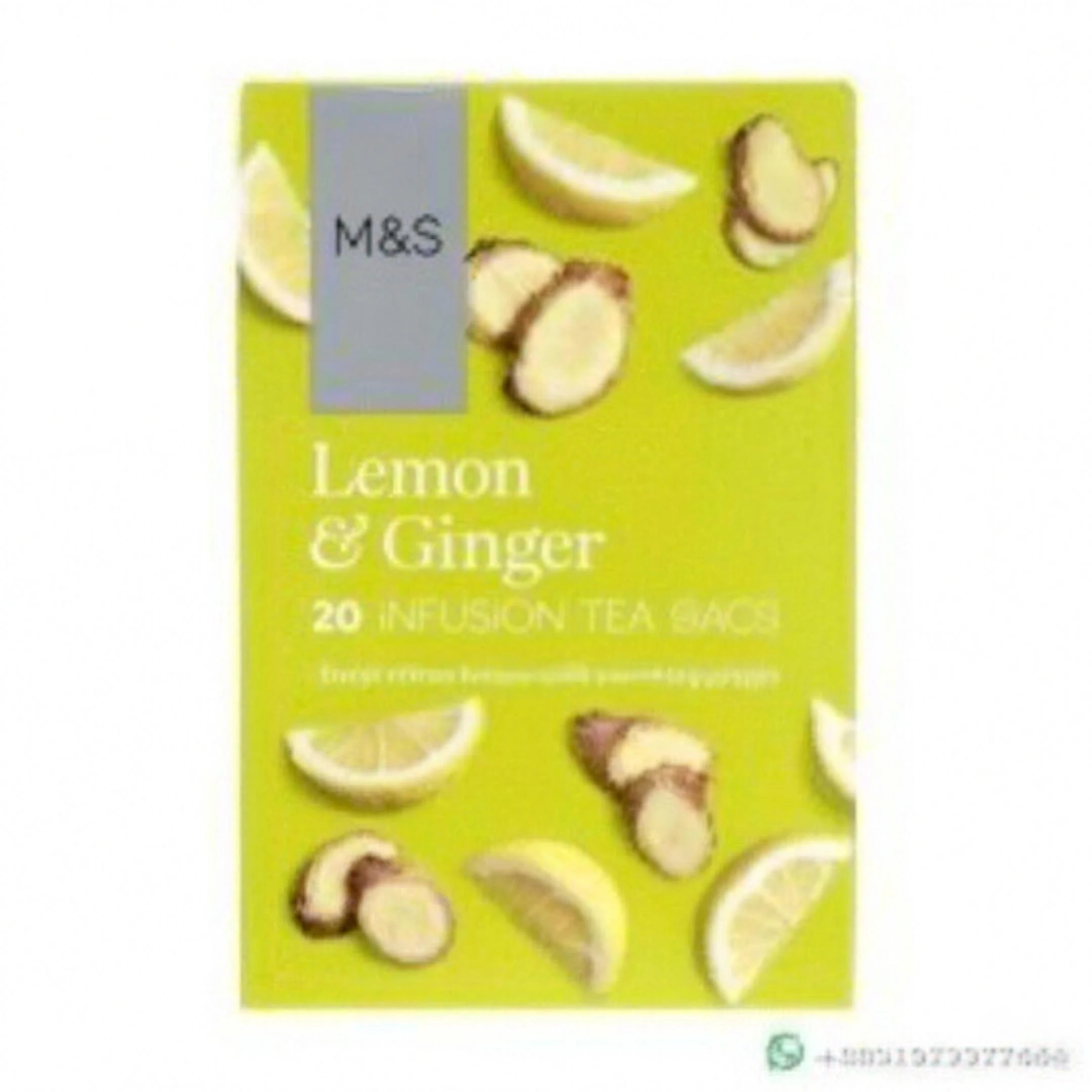 M&S Lemon And Ginger Infusion Tea 20 Bags