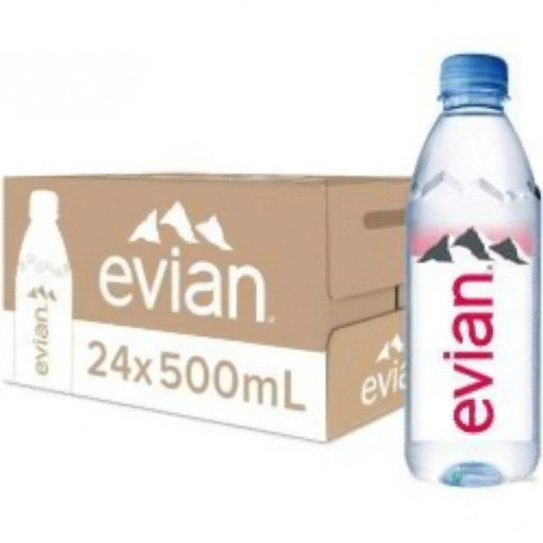 Evian Natural Mineral Water 12 x 1.5L Case
