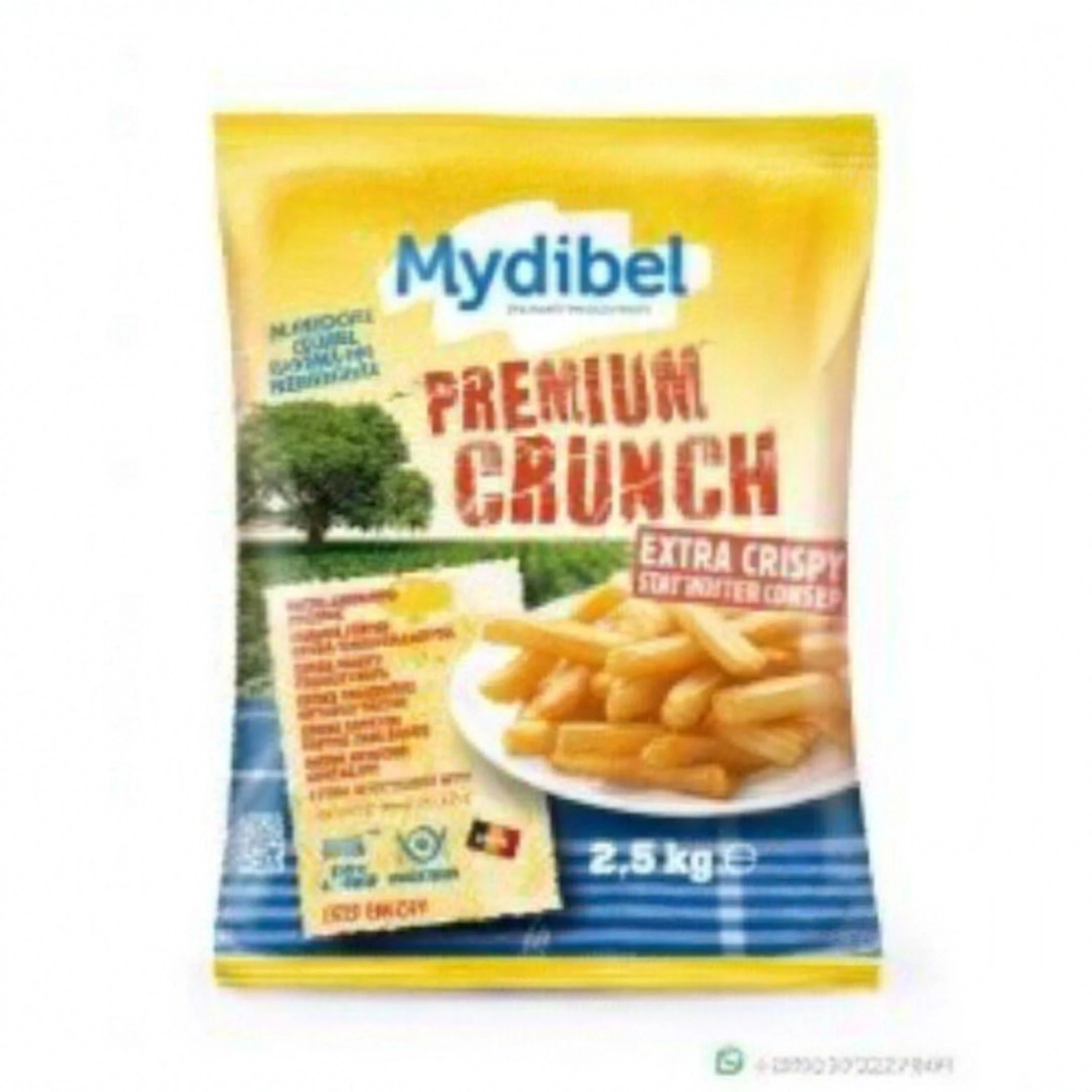 Mydibel Premium Crunch, Extra Crispy Stay Hotter Longer 2.5kg