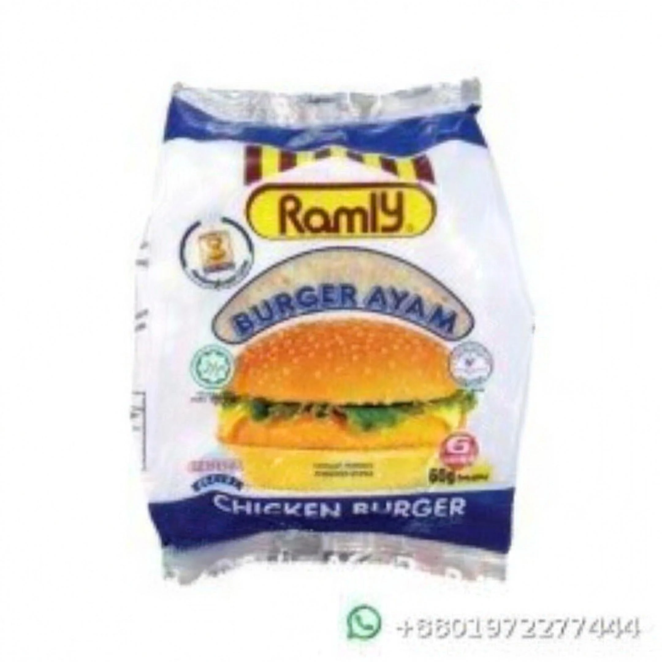 Ramly Burger Ayam 60g x 6