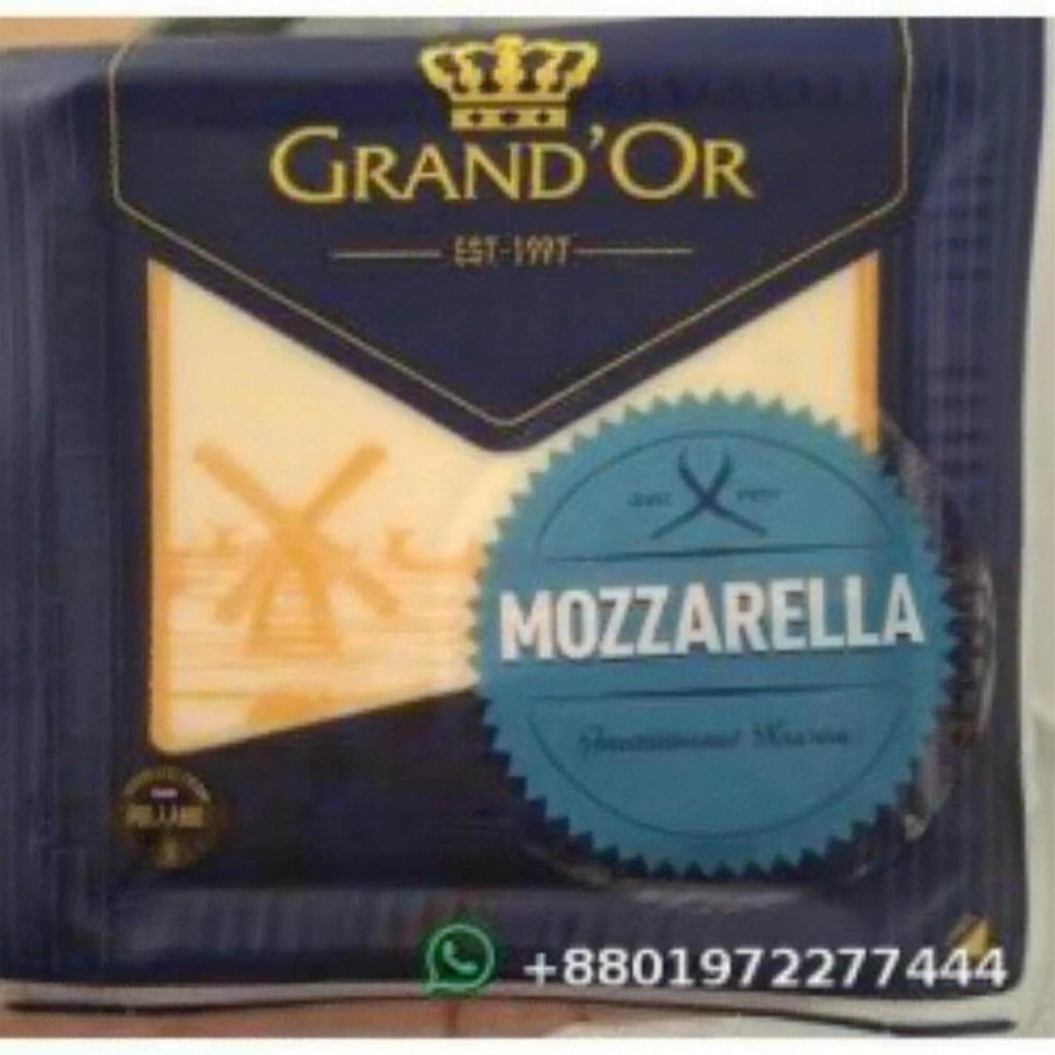 Grand'Or Mozzarella Premium Sliced Cheese 160g