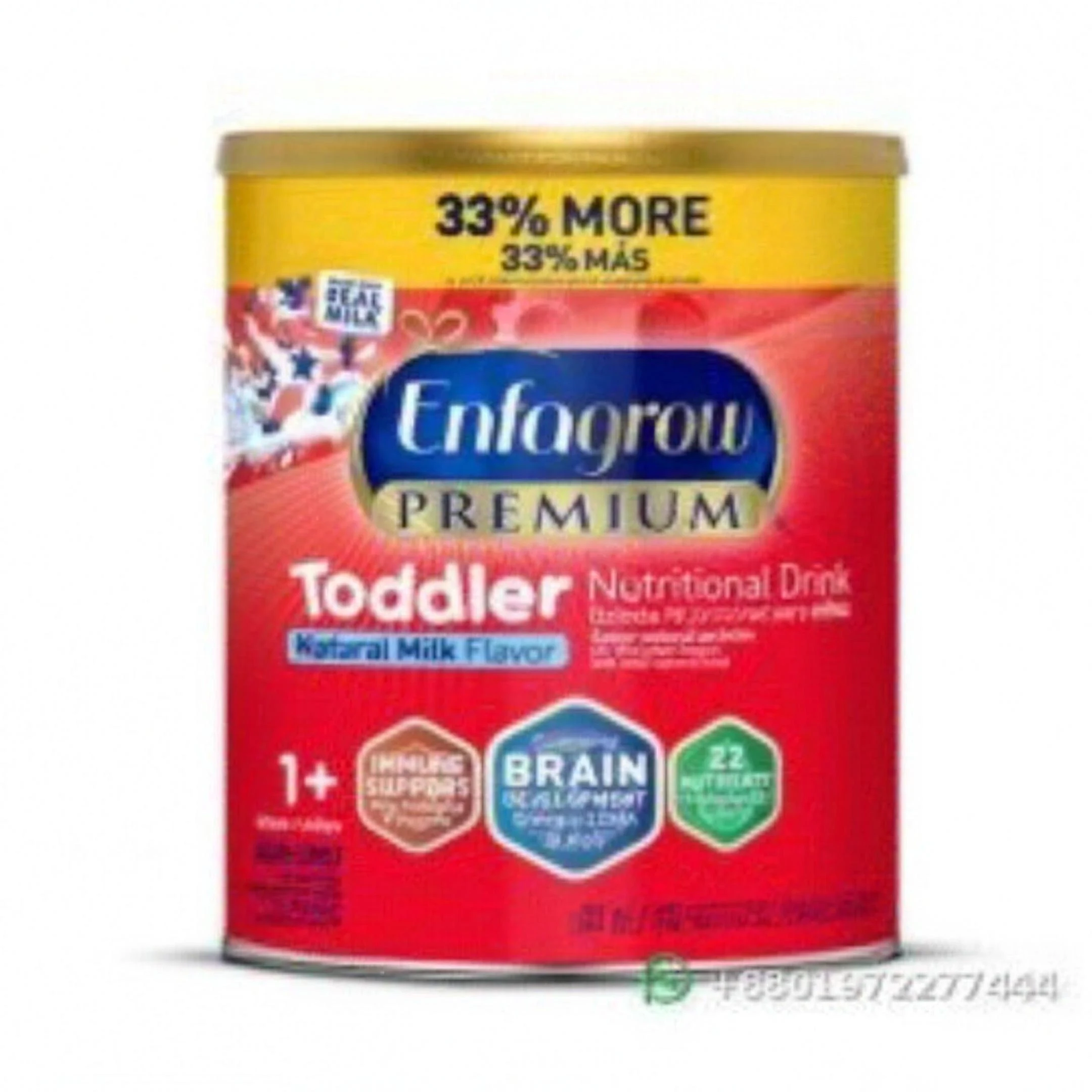 Enfagrow Toddler Natural Milk Flavor Nutritional Drink 907g