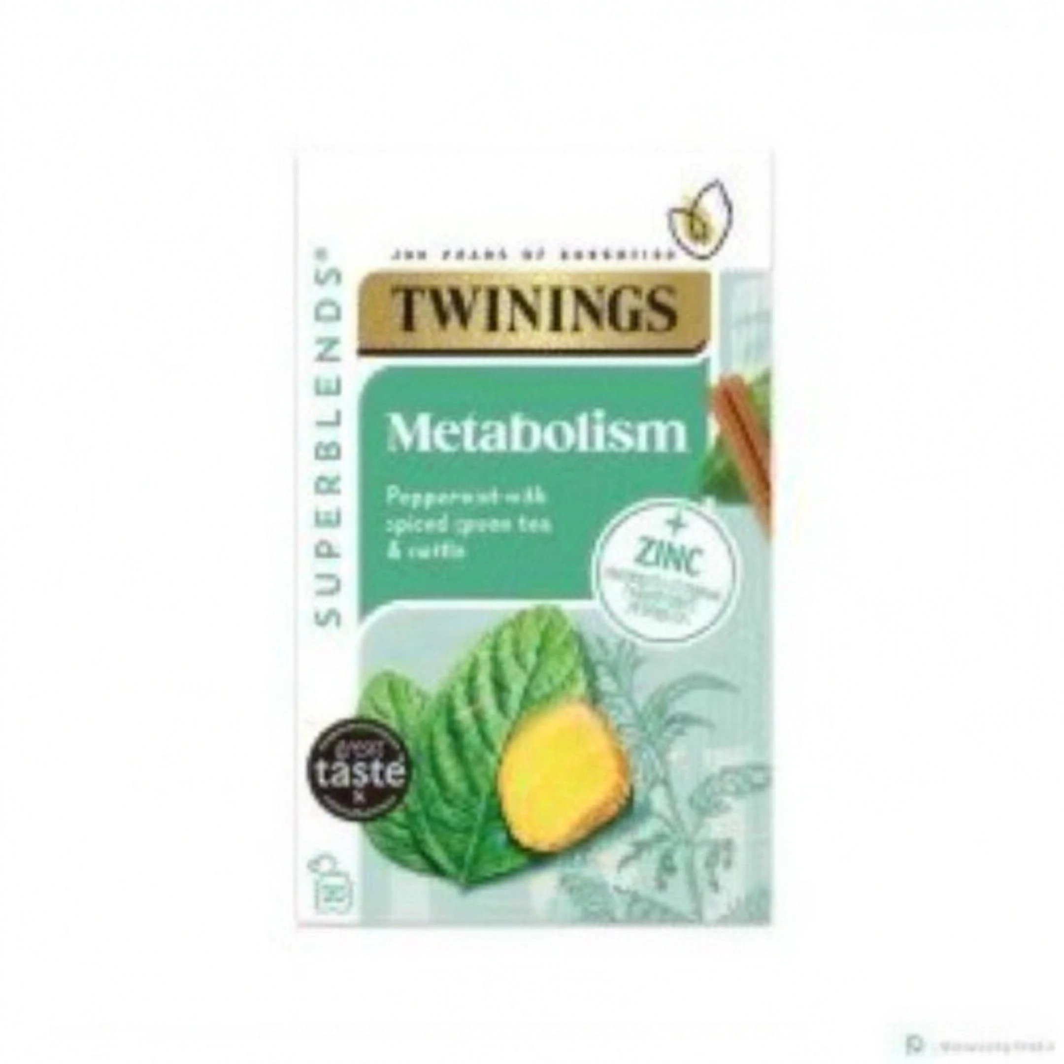 Twinings Metabolism Tea Peppermint with Spiced Green Tea & Nettle