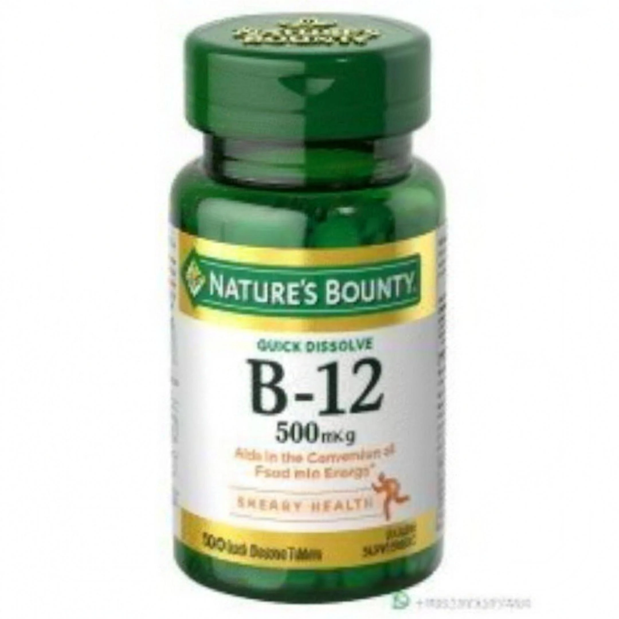 Nature's Bounty B-12 500 mcg