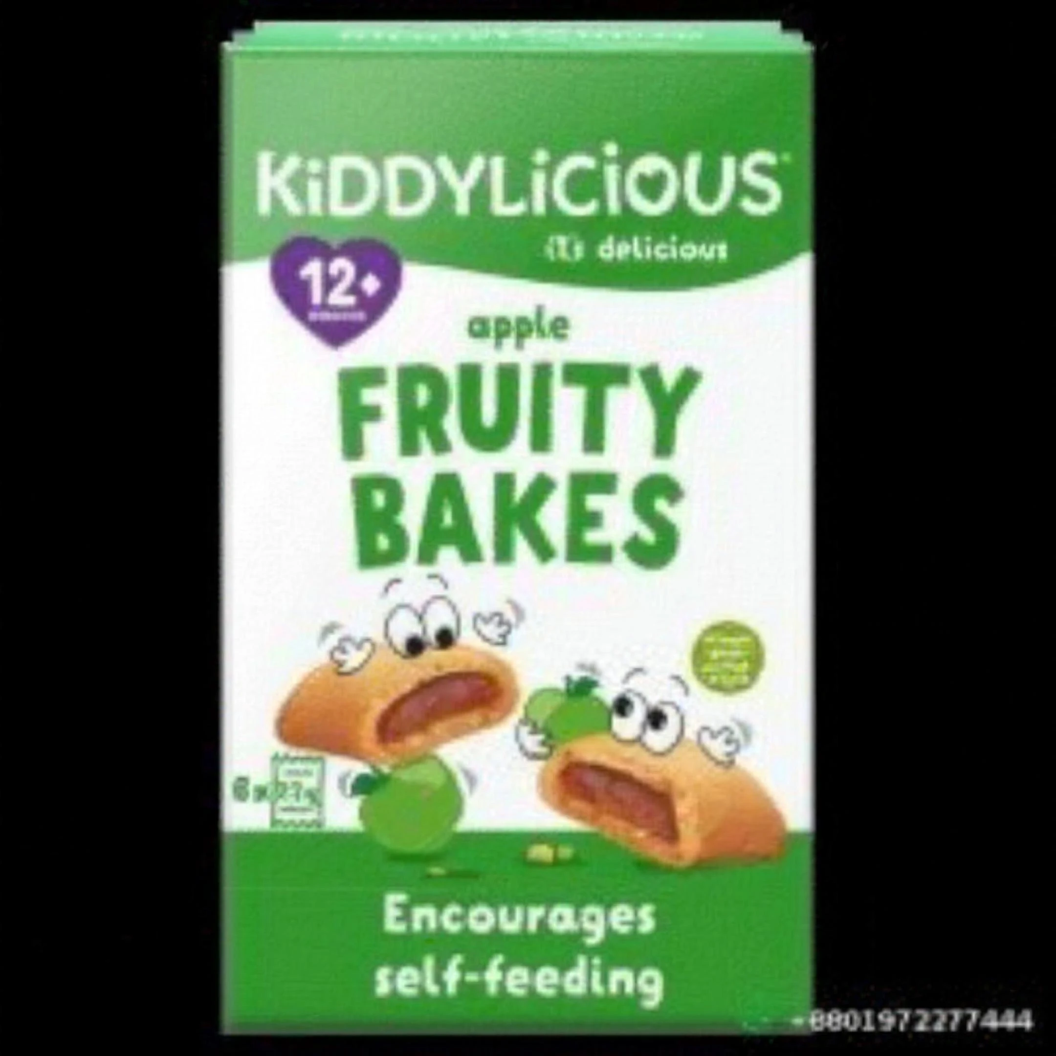 Kiddylicious Apple Fruity Bakes 12m+