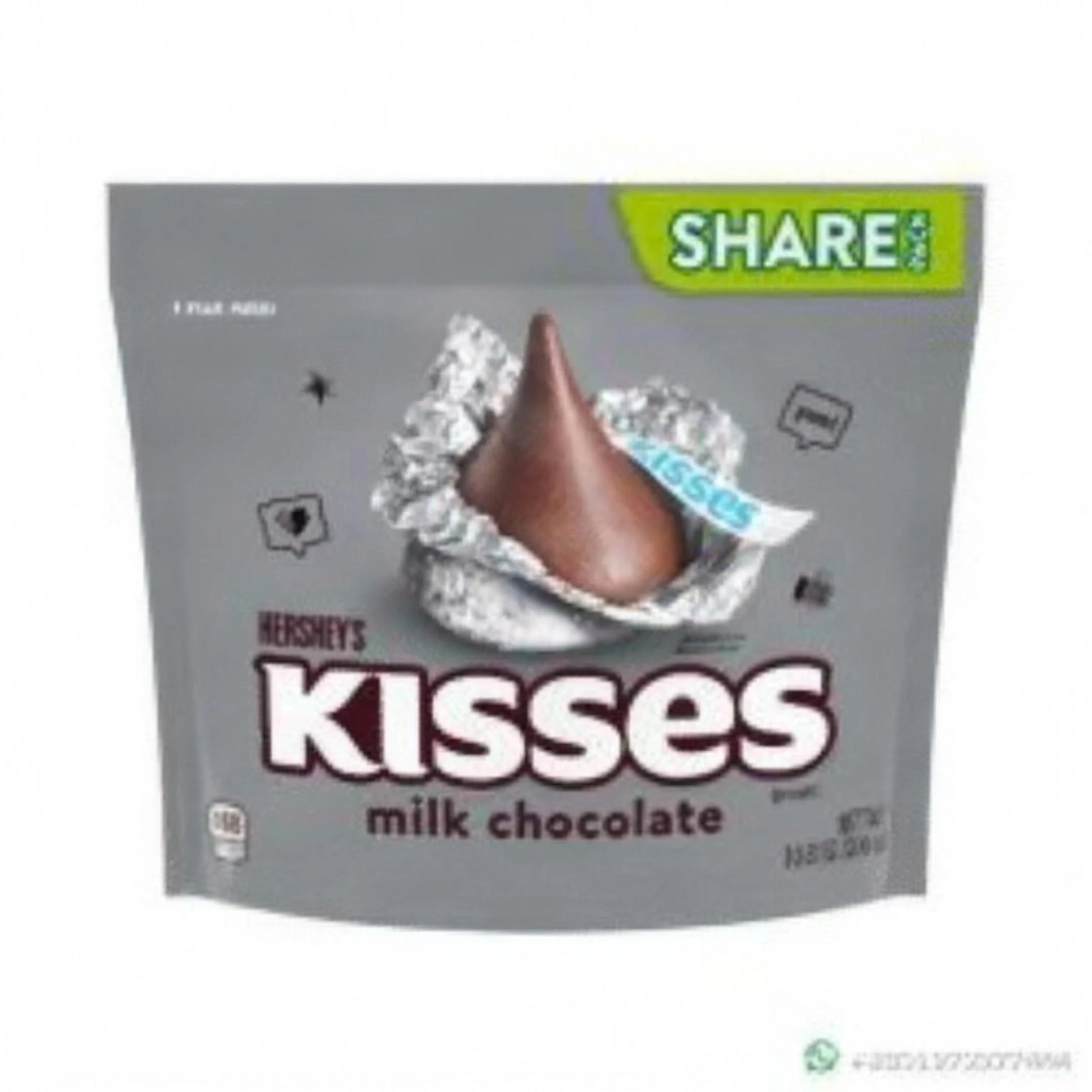 Hershey's Kisses Milk Chocolate 306g