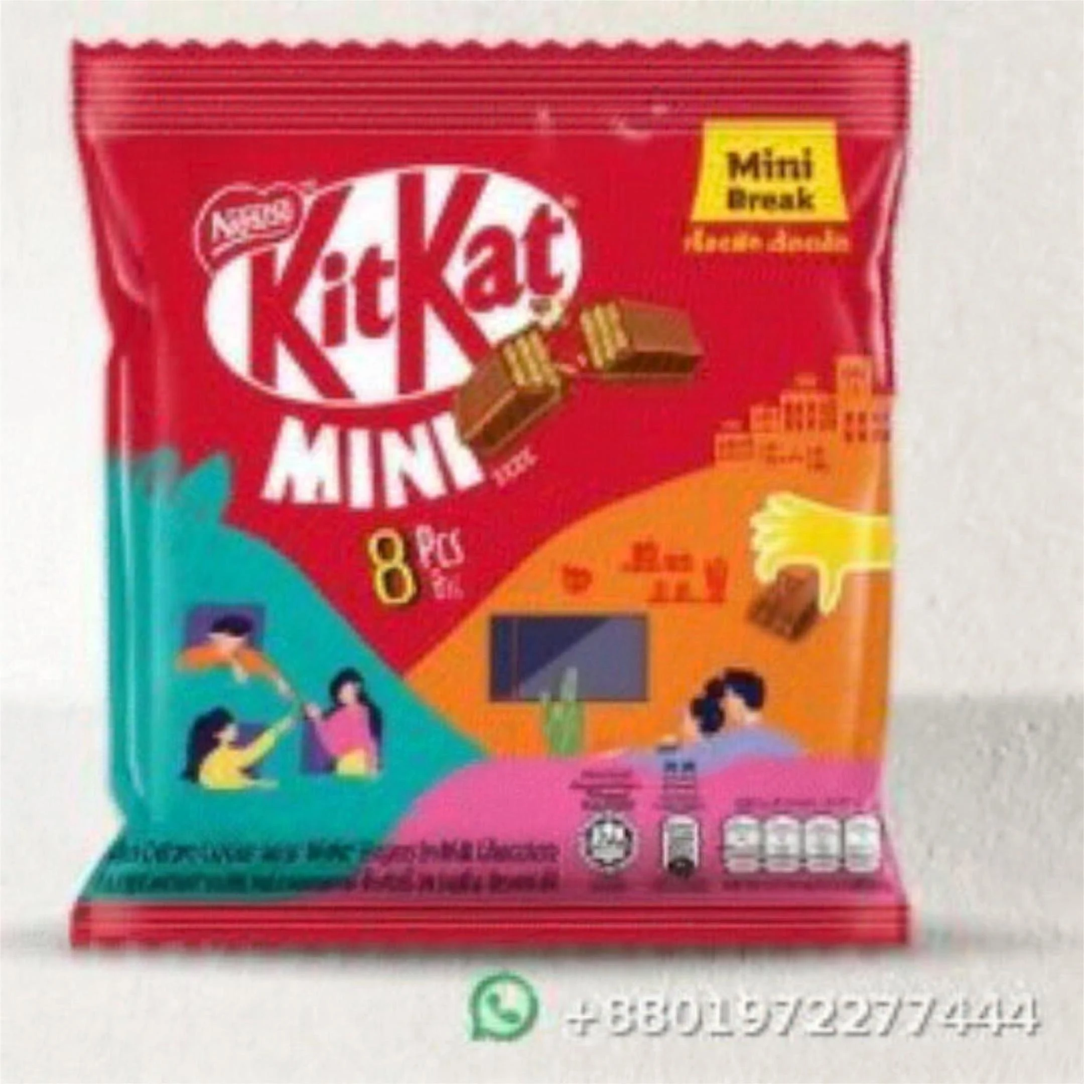 KitKat Mini Size 8 Pcs Pack 72g