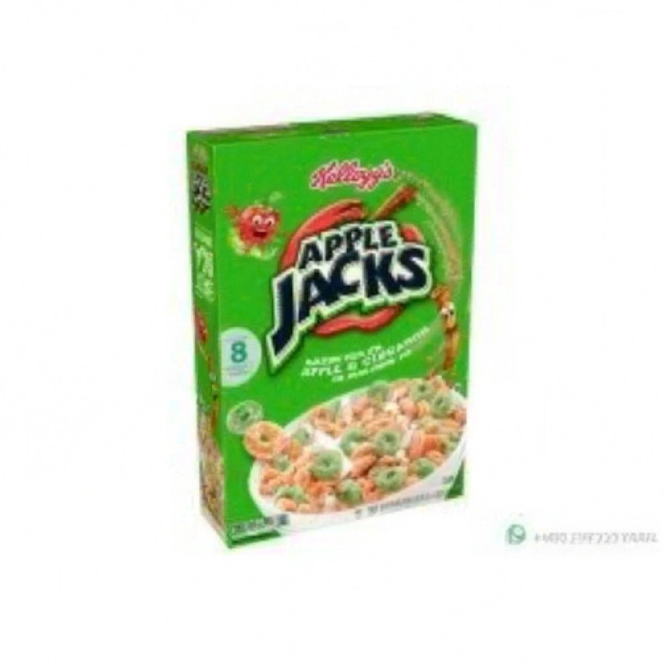 Kellogg's Apple Jacks Cereal With Apple Cinnamon