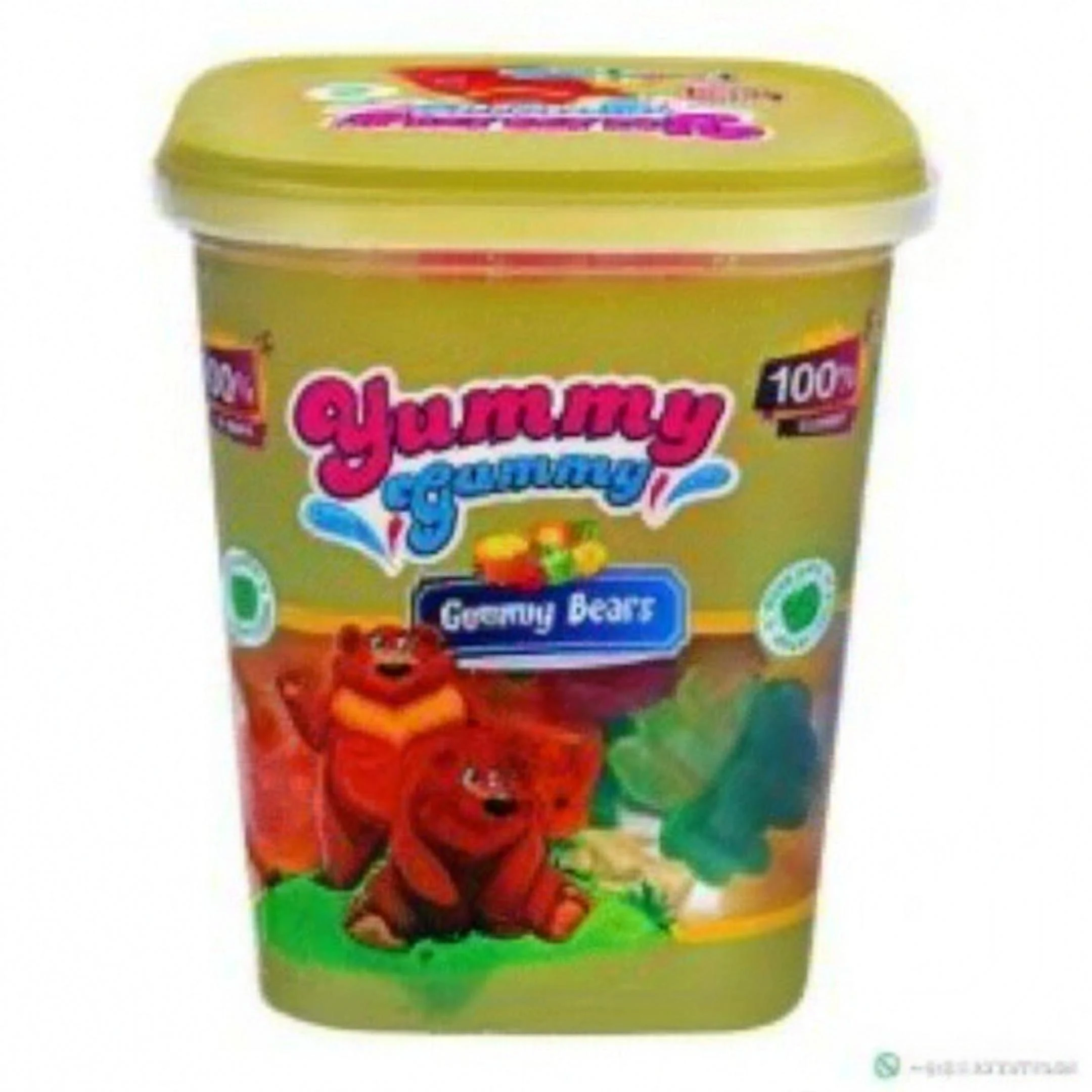 Yummy Gummy Bear Jelly Gum with Fruit Juice
