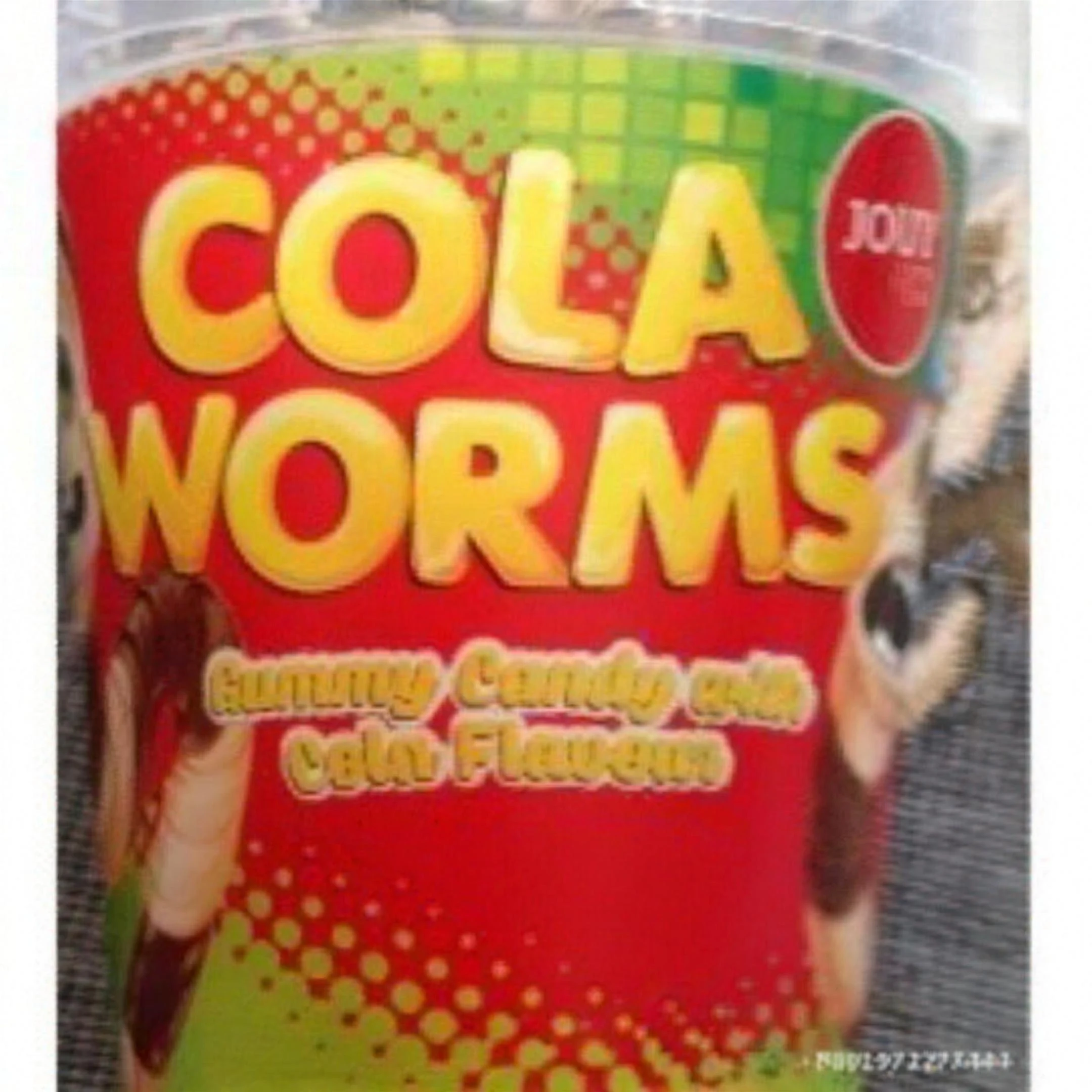 JOUY & CO Cola Worms Gummy Candy with Cola Flavor