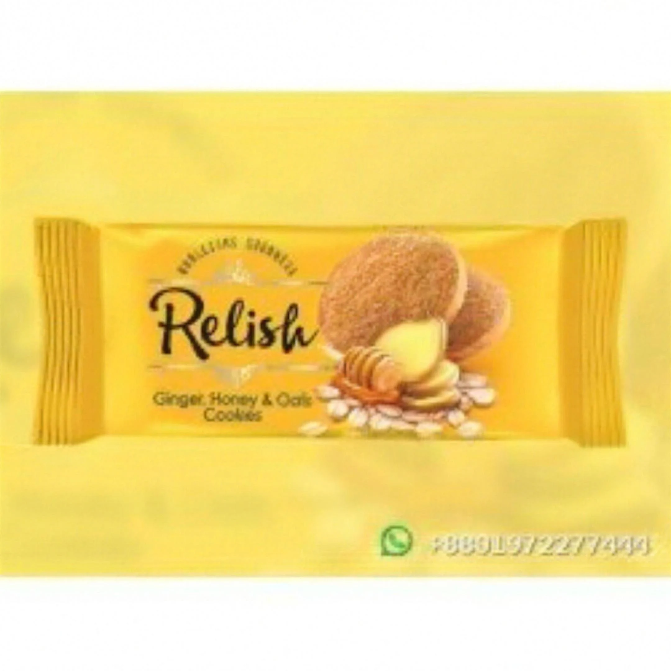 Relish Ginger Honey & Oat Cookies 252g
