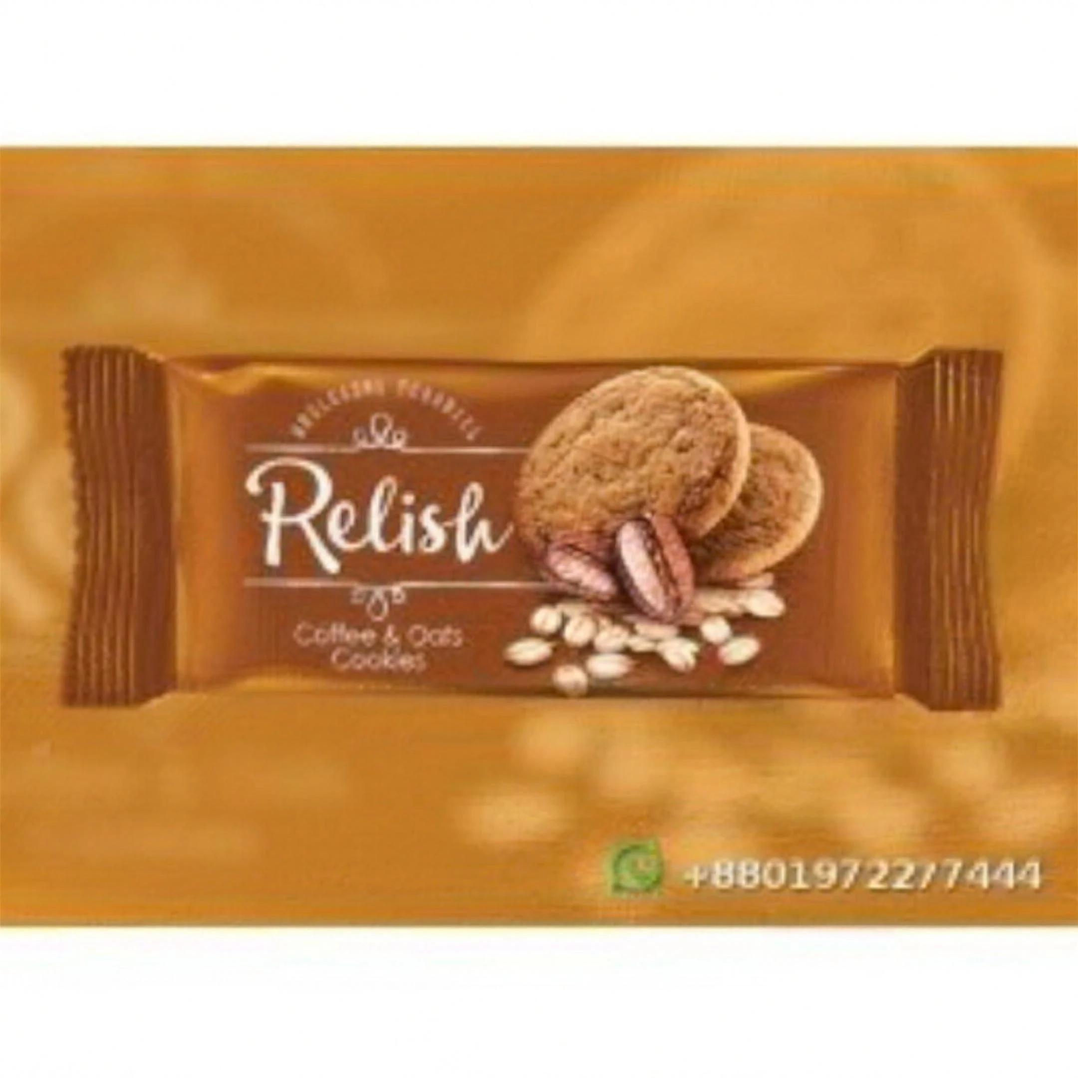 Relish Coffee & Oats Cookies 252g
